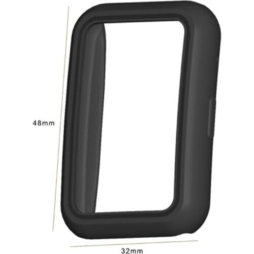F3MD Anti-scratch TPU Watch Cover Case Protector Bumper Frame Shell for-Huawei Watch Fit Watch Case Smart Watch Accessories