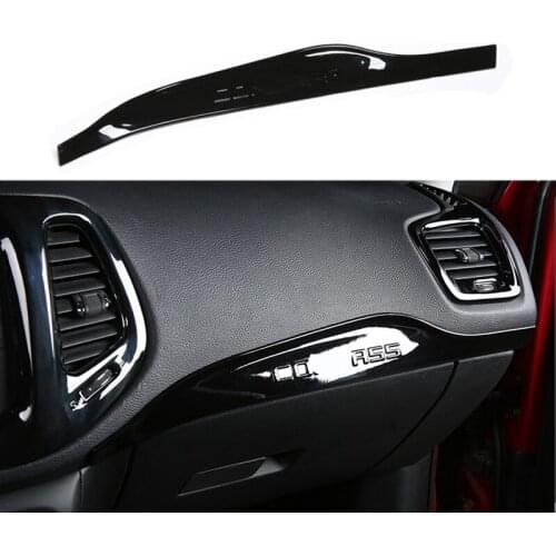 Dashboard Decoration Strip For Jeep Compass 2017 2018 2019 2020 Center Console Trim Interior Modification Car Decoration