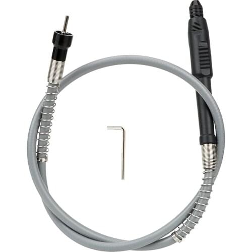 DIYWORK For Dremel 3000 Electrical Tools Accessories with 0.3-3.2mm Drill Chuck Handle Grinder Flexible Shaft Soft Flex Shaft