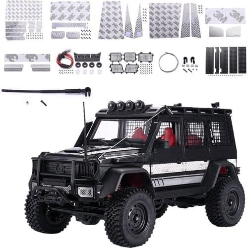 For MN Model MN86 MN86S MN86K MN86KS 1:12 RC Car Metal OP Simulated Decorations Accessaries DIY Window Mesh Upgrade Spare Parts