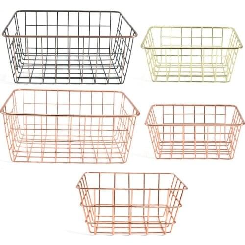 Fruit Basket Kitchen Container Organizer Holder Wire Drain Rack Vegetable Storage Holder Food Fruit Household Bathroom Storage