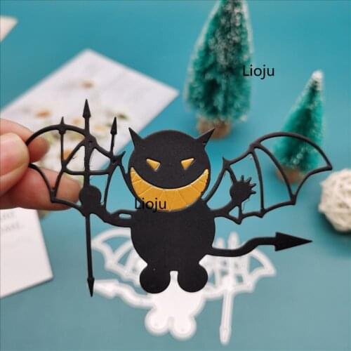 Halloween satan Metal Cutting Dies New for Scrapbooking DIY Album Embossing Folder Paper Card Maker Template Stencils