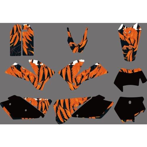 Motorcycle For KTM SX XC XCW EXC SXF XCF XCFW EXCR MXC 125 200 250 300 400 450 525 Graphic Backgrounds Full Decal Sticker Decals