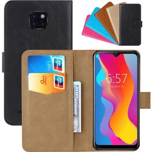 Luxury Wallet Case For Ulefone S11 PU Leather Retro Flip Cover Magnetic Fashion Cases Strap