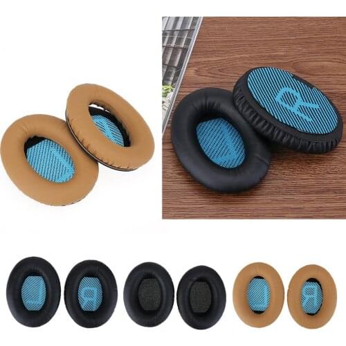 Earmuff Replacement Ear Pads Ear Cushion for Bose Quiet Comfort QC35 Headphones Ear foam with High Bass Performance