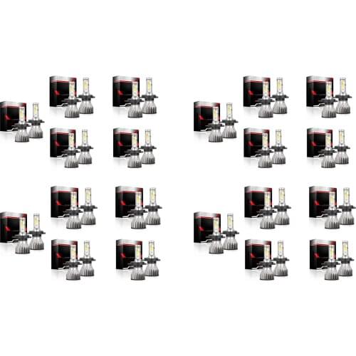 20Pairs H4 H7 H11 H8 HB4 H1 H3 9005 HB3 LED Auto Car Headlight Bulbs Motorcycle 20000LM Car Accessories 6500K 4300K Fog lights