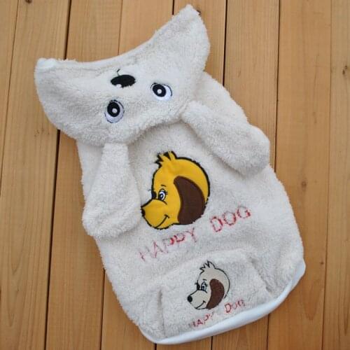 Winter Pet Hoodie Corals Fleece Puppy Dog Kitten Outfit Costume Apparel Clothes