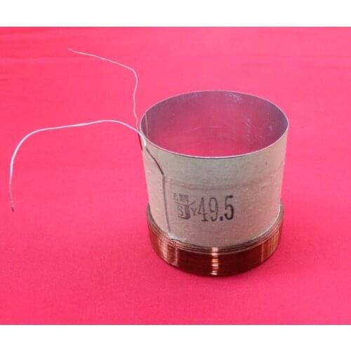 1 piece ID: 49.5mm stents:White aluminous 8 ohm 6 Layer Subwoofer bass loudspeaker speaker 6F voice coil