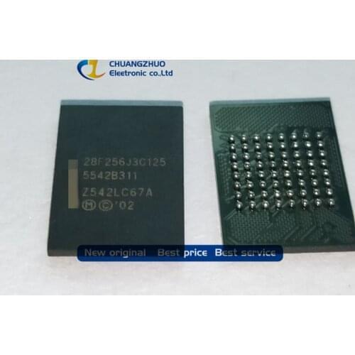 10pcs/lot New original RC28F256J3C125 28F256J3C125 28F256J3C 28F256 BGA64 without data
