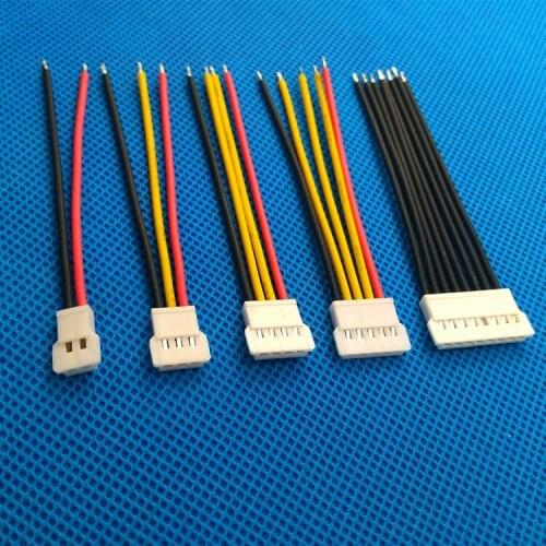 2.0 2/3/4/5/6P Pin Female Plug with Cable, Male Plug with Wire Mirco Model Battery Connector for RC Helicopter QAV Multicopter
