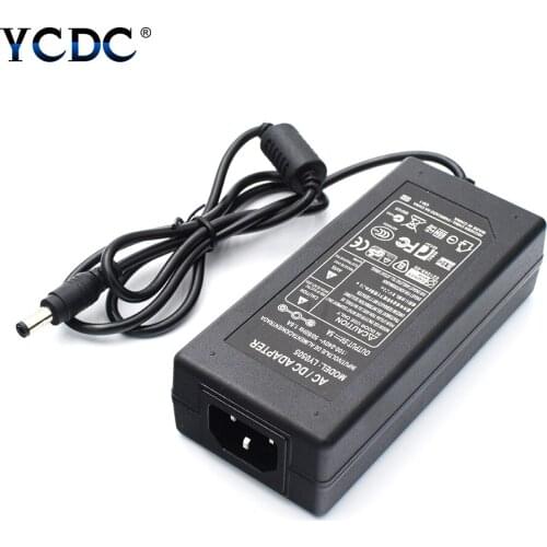 AC100-240V Power Supply Charger Adapter DC 5V 5A Transformer US EU UK AU Plug Practical Power Supply Adapter for LED Strips