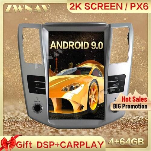 DSP Carplay Tesla screen Android 9.0 Car Multimedia Player For Lexus RX300 RX330 RX350 2004-2007 GPS Radio Auto stereo head unit