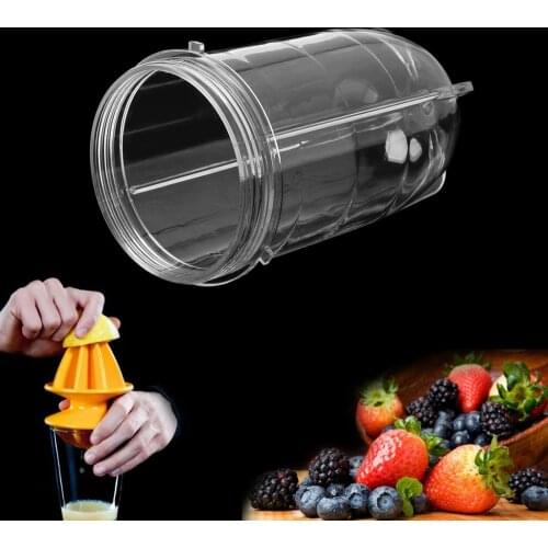 1PC 8*15CM Juicer Blenders Cup Mug Clear Replacement Parts With Ear For 250W Magic Bullet High Quality and Brand New