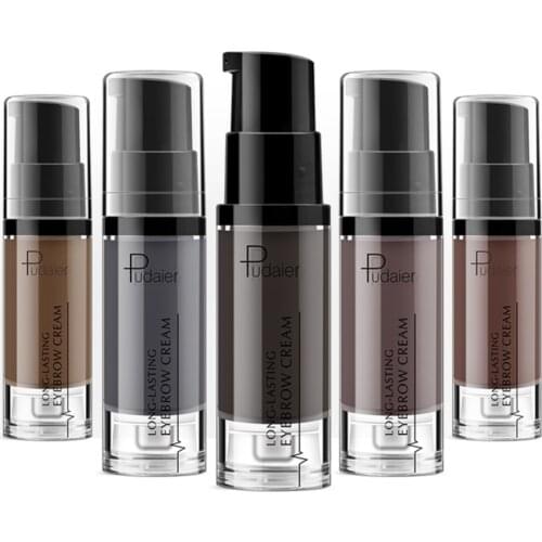 Pudaier Brand Eyebrow Enhancer Liquid Cosmetics Natural Long Lasting Henna Eye Brow Waterproof Black Brown Eyebrow Tint #267966