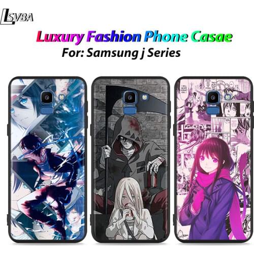 Black Shell Noragami Anime Girl for Samsung Galaxy J7Duo J2 J4 Core J6 J4 Plus J8 J3 J7 J5 Prime 2018 2017 Phone Case