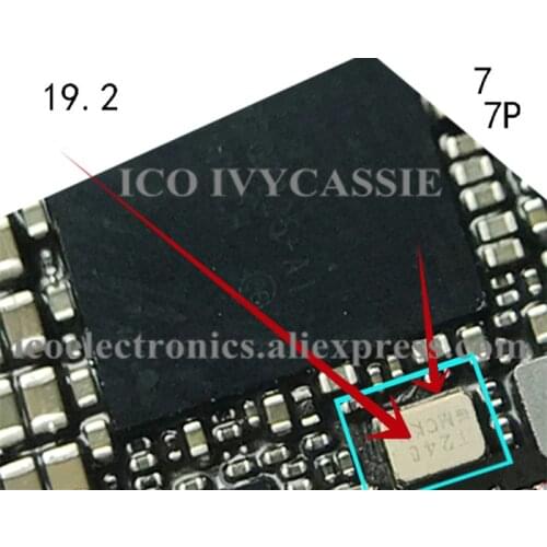 For iPhone 5S 6 6P 6S 6SP 7 7Plus 8 X Y3000 19.2 Power Crystal IC 32.768 24.0 38.4 Time Clock Crystal IC Baseband Chip 5pcs/lot