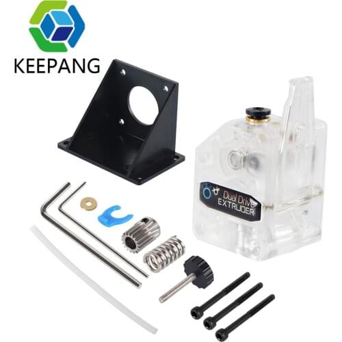 Dual Drive BMG Extruder MK8 Bowden Direct Extruder 1.75mm Filaments for Ender3 CR10 MK8 3D Printers Parts 3:1 Speed Rate