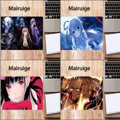Mairuige anime pattern keyboard pad, small size cute mouse pad, gaming home desk pad