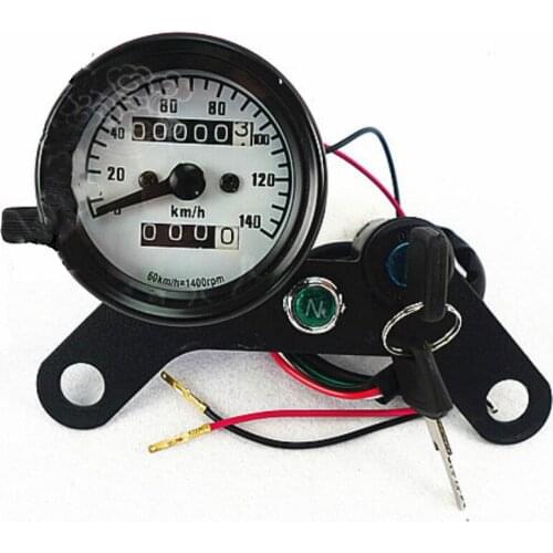 Motorcycle Retro Modified Mileage Small Instrument Small Code Table CG125 JC70 Flying on the Grass Double Odometer