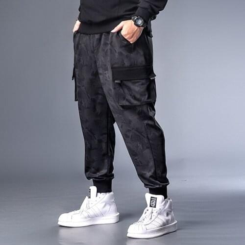 Camouflage Military Jogger Pants Men 2019 Pure Cotton Mens Spring Autumn Pencil Harem Pant Men Comfortable Trousers Camo Joggers