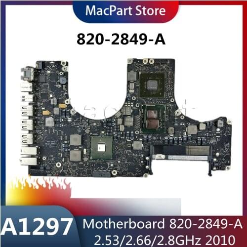 Laptop for Pro a1297 Motherboard 2010 Year i5 i7 2.53GHz 2.66GHz 2.8GHz 820-2849-A/B Logic board