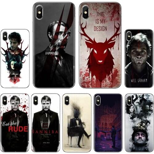 Graham hannibal mads eat the rude For Motorola Moto G G2 G3 X4 E4 E5 G5 G5S G6 Z Z2 Z3 C Play Plus Silicone Shell Case