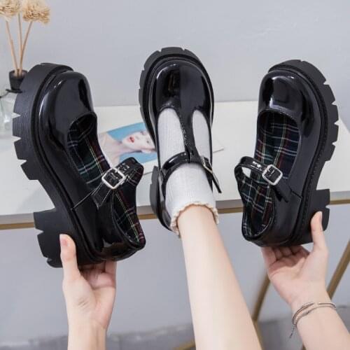 Mary Jane Lolita Shoes Women Japanese Style Vintage Soft Sister Girls High Heels Platform College Student Cosplay Costume Shoes