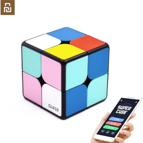 New Youpin Giiker i2 Smart Magnetic Cube Learn With Fun App Bluetooth Teaching Skill Intellectual Development Toy For Children