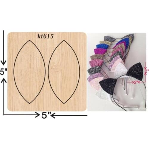 Rabbit ear jewelry cutting dies 2019 new die cut &wooden dies Suitable for common die cutting machines on the market