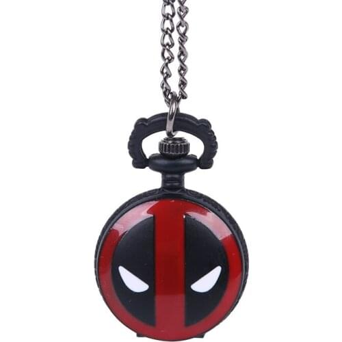 10pcs/lot Steampunk white eys Quartz Pocket Watch Necklace Christmas cosplay birthday promotion nostalgic