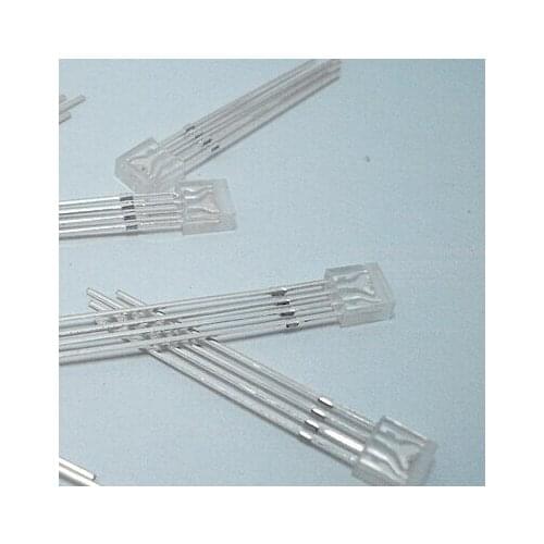 1000PCS x 2x5x5 RGB 4Pin Clear Lens Common Anode/Cathode 255RGB Square rectangle Superbright LED Long Leg Light Beads