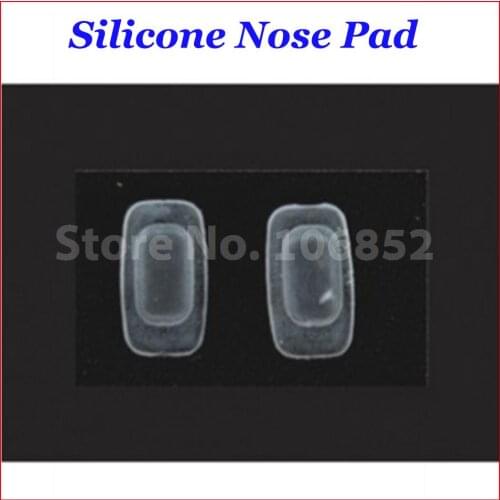 500pieces=250pairs G type silicone nose pads push-in type size 10.5mm 14mm glasses accessories