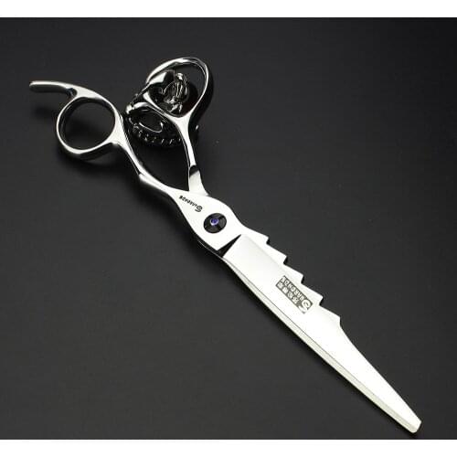 6 inch 6.5 inch haircut styling tool personality shark back high salon professional stainless steel hairdressing scissors