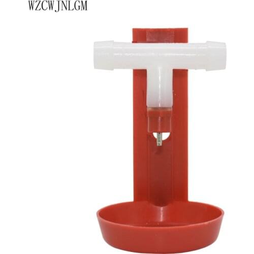 Poultry Automatic Water Supplies Chicken Drinks Chicken House Feed Automatic Poultry Drinking Cup 2pcs