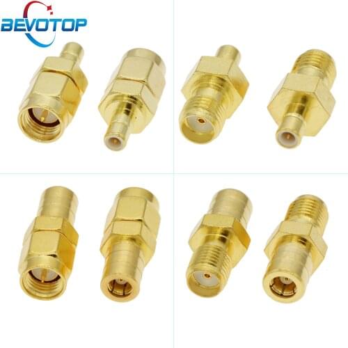 BEVOTOP SMA to SMB DAB Car Aerial Adapter Antenna RF Connector for DAB+/FM/AM Radio Car Truck Satellite Radio 50 ohm