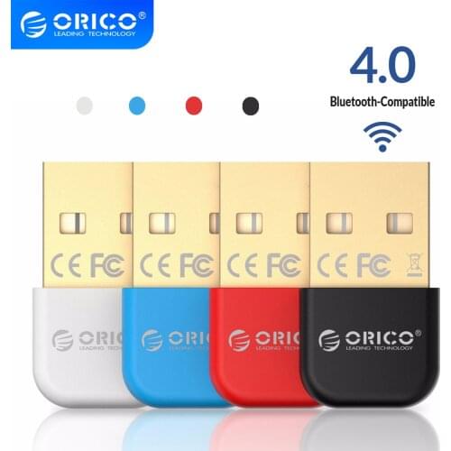 ORICO Wireless USB Bluetooth Adapter 4.0 Bluetooth Dongle Music Sound Receiver Adapter Bluetooth Transmitter for Computer PC