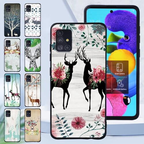 Phone Case for Samsung A10/A20E/A30S/A40/Samsung A50 A50S/Samsung A70 A70S/Samsung A51 A71 -Anti -cratch Deer Series Back Cover