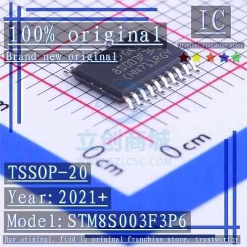 2021+ 100% Brand new original 5PCS-20PCS STM8S003F3P6 8S003F3P6 TSSOP-20 Microcontroller chip