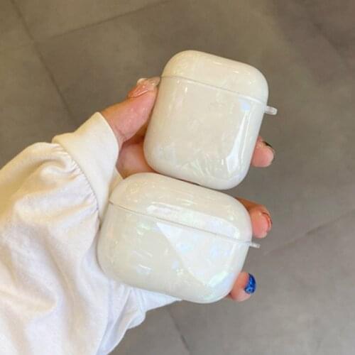 Colorful White Silicone Shell Case for Airpods 1 2 Cartoon Cute Case for Airpods Pro Wireless Earphone Cover Charging Box