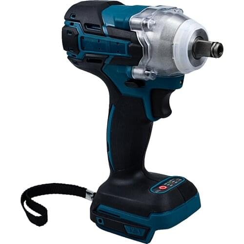 18V Electric Brushless Impact Wrench Rechargeable 1/2 Socket Wrench Power Tool Cordless Without Battery Accessories