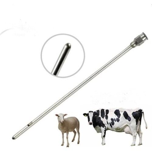 Milk cows pass through the needle devices milk through breast milk needle syringe tool stainless steel Cow milk needle