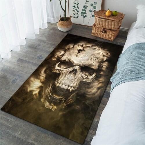 Skull 3D Printed Play Mat Board Game mat map Large Carpet for Living Room Cartoon Rugs Maze Style-4