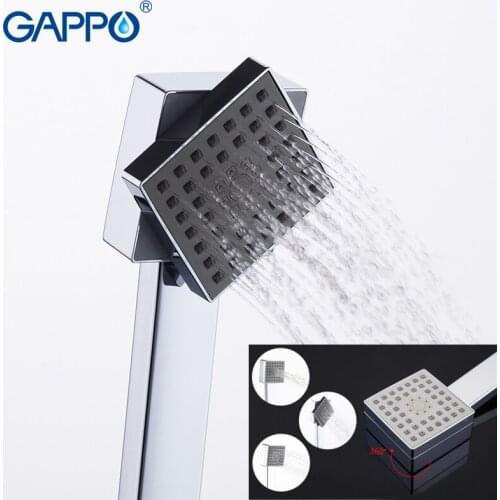 Gappo Top Special Bathroom showerhead Massager SPA chrome nozzle ABS water saving Shower Head alcachofa de la ducha GA35