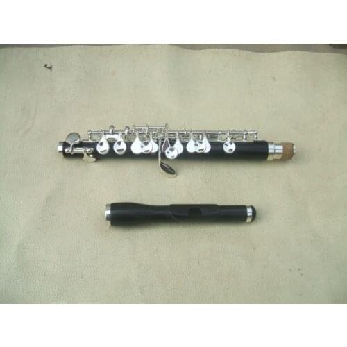 Concert piccolo kit mixed ebony 70%/ebonite 30%powder cupronickel part silver PL