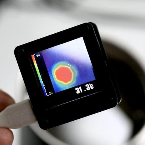 Updated AMG8833 IR 8x8 Infrared Thermal Imager Array Temperature Sensor 7M Farthest Detection Distance LCD Display Temperature