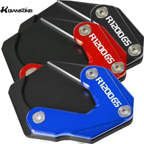Motorcycle Side Stand Kickstand Enlarge Extension Pad For BMW R1250GS Adventure ADV R1200GS Rallye LC R 1200 1250 GS 2013-2019