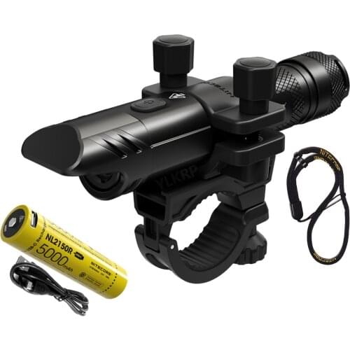 Nitecore BR25 1400LM Multifunctional Ortable Bicycle Light, Diffuse Reflection Design with NL2150R Battery for Camping