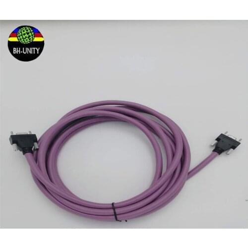 High quality purple main data cable 6M 14p high density cable for dx5 allwin Allwin Human xuli printer large format printer