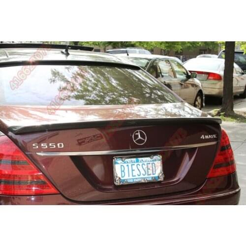Fit for Mercedes-Benz S W221 LRS S300 350 400 500 carbon fiber rear spoiler rear wing
