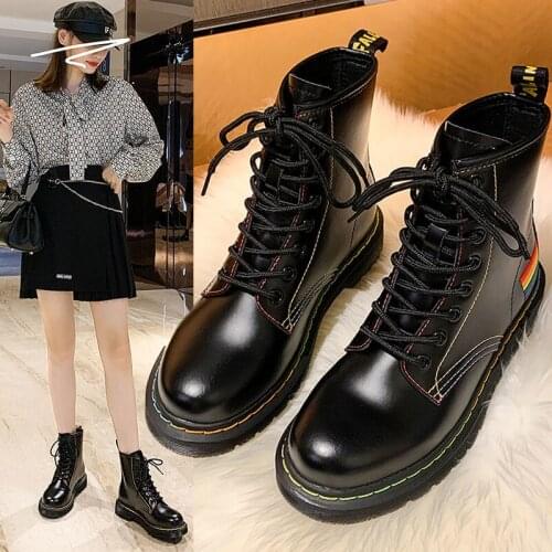 Rock Shoes Woman Boots Mid-Calf Booties Women Luxury Designer Boots-women Low Heels booties Round Toe Short Mid 2021